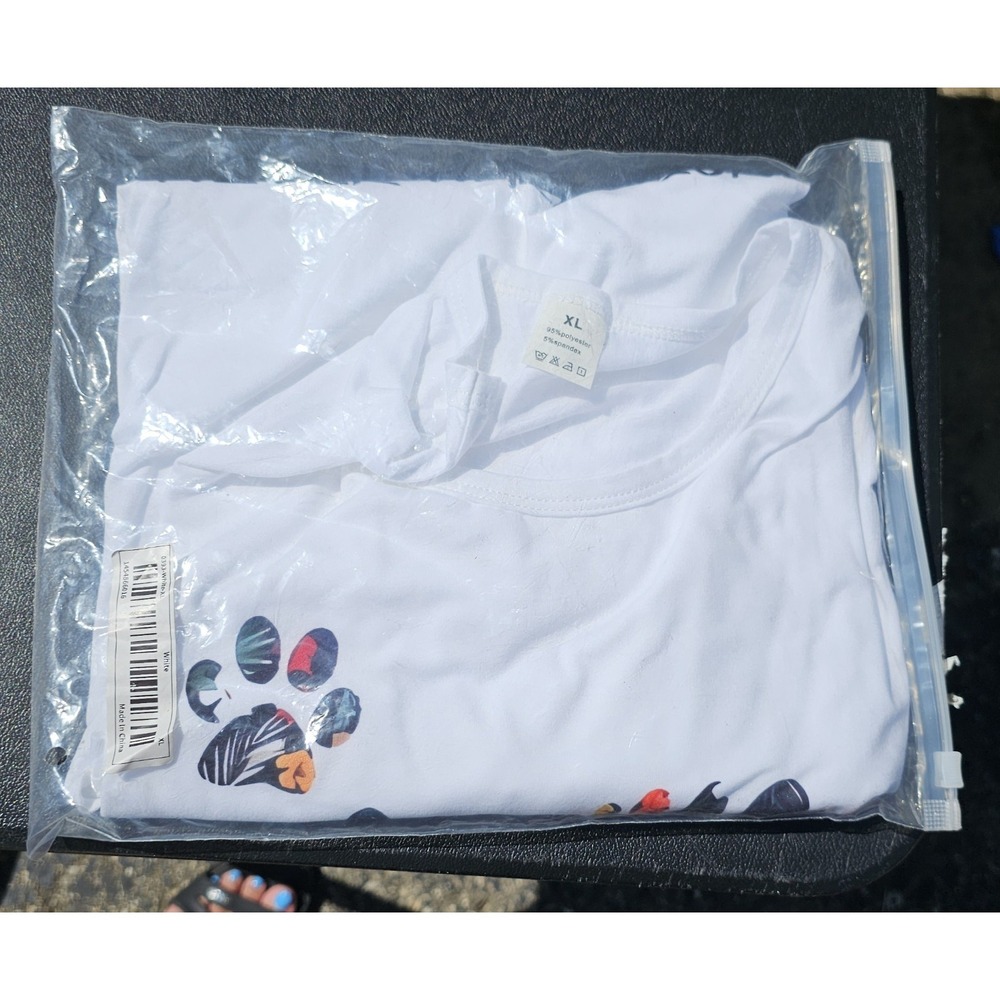 Never Walk Alone Paw Dog Flower Shirt Dog Friends Dog Lover - Gift for Dog Lo... - Picture 9 of 10